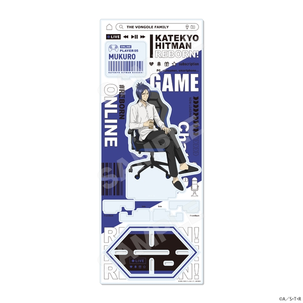 家庭教師ヒットマンREBORN! ゲーム配信者風ver. アクリルスタンド(L) /05 六道骸