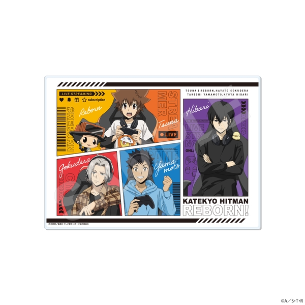 家庭教師ヒットマンREBORN! ゲーム配信者風ver. アクリルボード /01 A