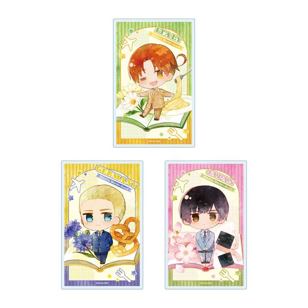 【未開封】ヘタリア　クリアPOPコレクション全8種1BOX ヘタリア World☆Stars キャラでるアート クリアカード /01 全8種 8個