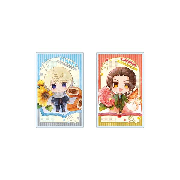 【ヘタリア】クリア☆POPコレクション全８種１BOX★新品未開封 ヘタリア World☆Stars キャラでるアート クリアカード /01 全8種 8個