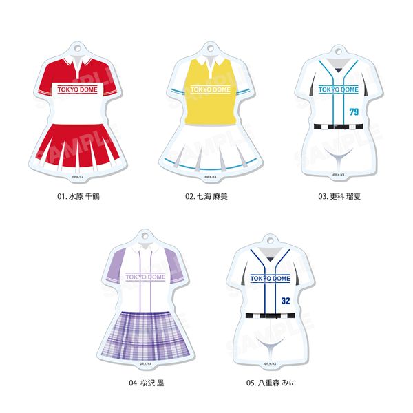 【4月予約】彼女、お借りします 東京ドームシティコラボver. アクリルキーホルダー /01 全5種 5個入BOX キャラグッズ 4582689110462