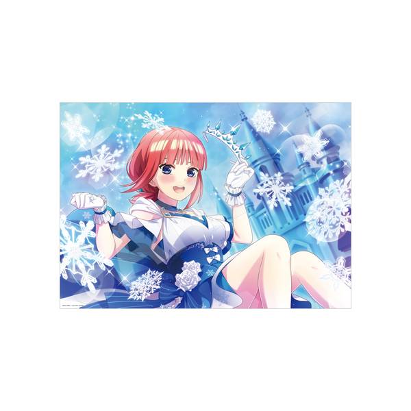 【2月予約】五等分の花嫁 五つ子ちゃんはパズルを五等分できない。 A3クリアポスター /02 二乃 キャラグッズ 4582689111544