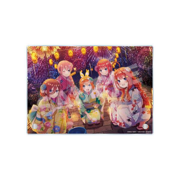 【2月予約】五等分の花嫁 五つ子ちゃんはパズルを五等分できない。 アクリルボード -技- /01 花火 キャラグッズ 4582689111605