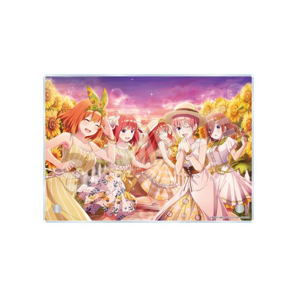【2月予約】五等分の花嫁 五つ子ちゃんはパズルを五等分できない。 アクリルボード -技- /02 ひまわり キャラグッズ 4582689111612