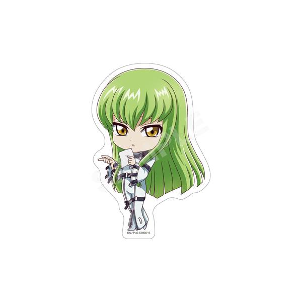 【2月予約】コードギアス 反逆のルルーシュ NAVI ME ステッカー /03 C.C. キャラグッズ 4582689111766