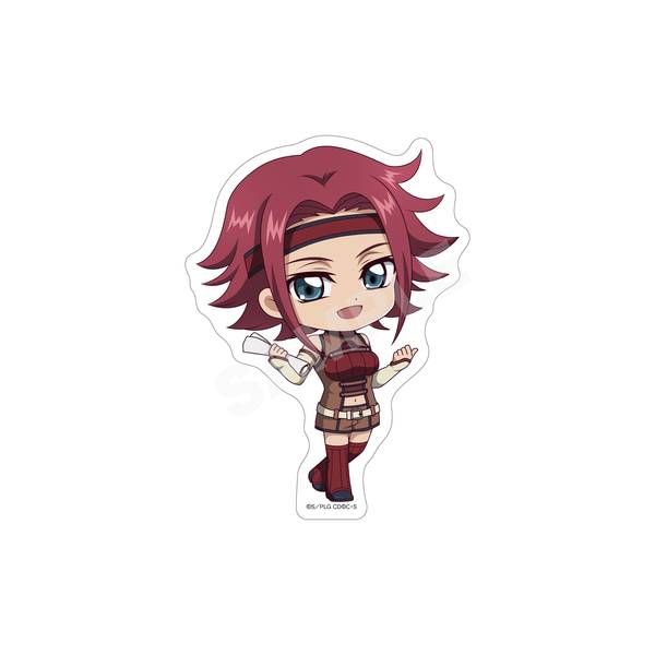 【2月予約】コードギアス 反逆のルルーシュ NAVI ME ステッカー /04 カレン キャラグッズ 4582689111773