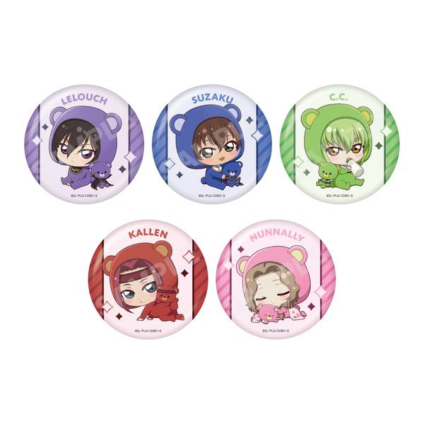 コードギアス 反逆のルルーシュ ばぶme 缶バッジ /01 全10種 10個入BOX