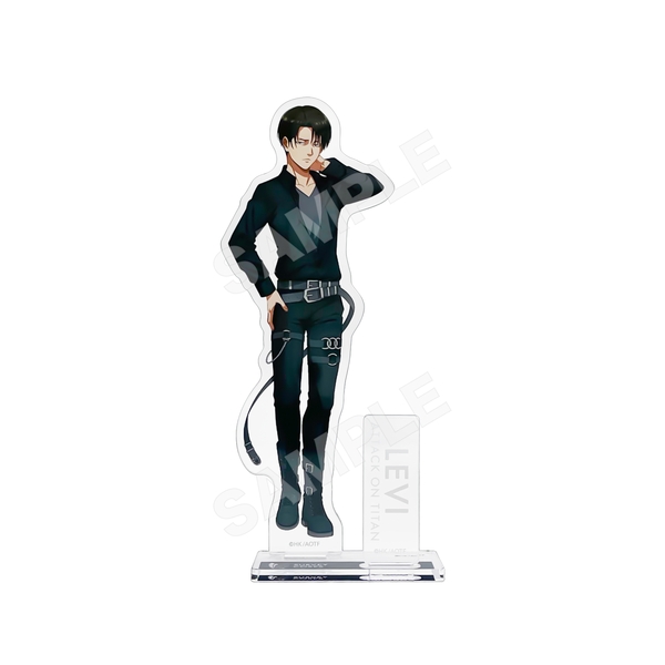 進撃の巨人 Black & White ver. アクリルスタンド /02 リヴァイ(Black) (再販品)