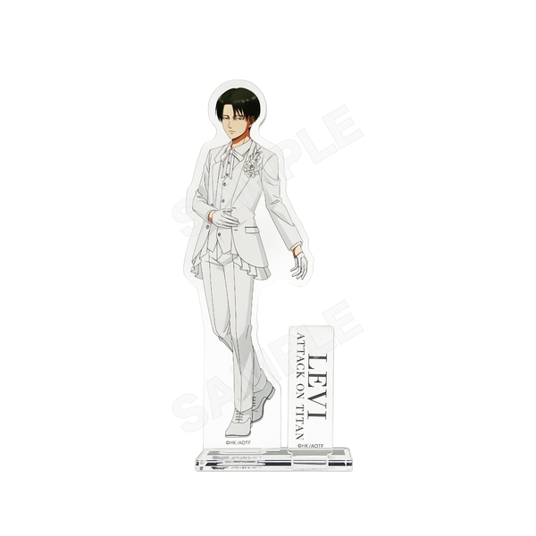進撃の巨人 Black & White ver. アクリルスタンド /04 リヴァイ(White) (再販品)