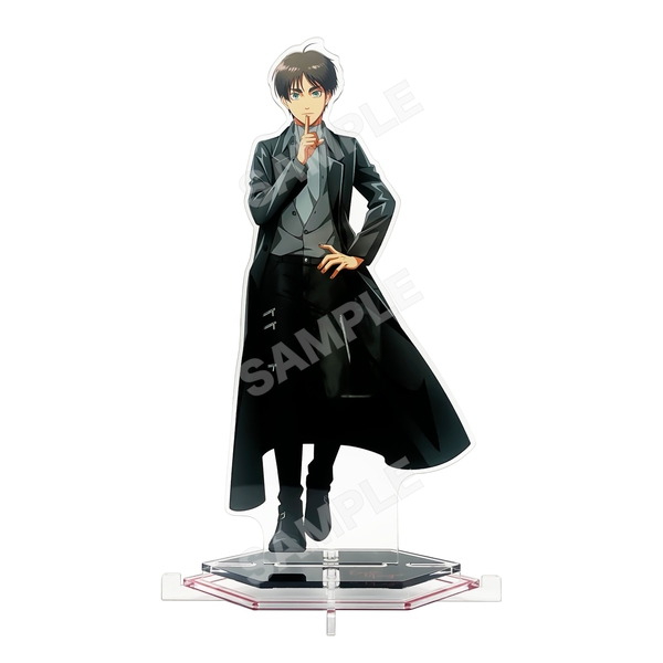 進撃の巨人 Black & White ver. アクリルスタンド(L) /01 エレン(Black) (再販品)