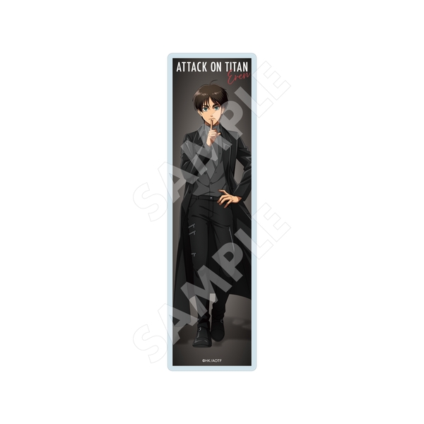進撃の巨人 Black & White ver. クリアブックマーカー /01 エレン(Black) (再販品)