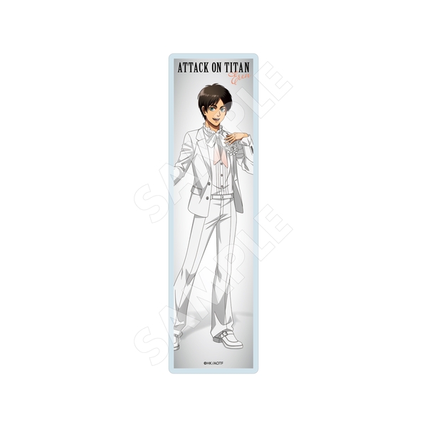 進撃の巨人 Black & White ver. クリアブックマーカー /03 エレン(White) (再販品)