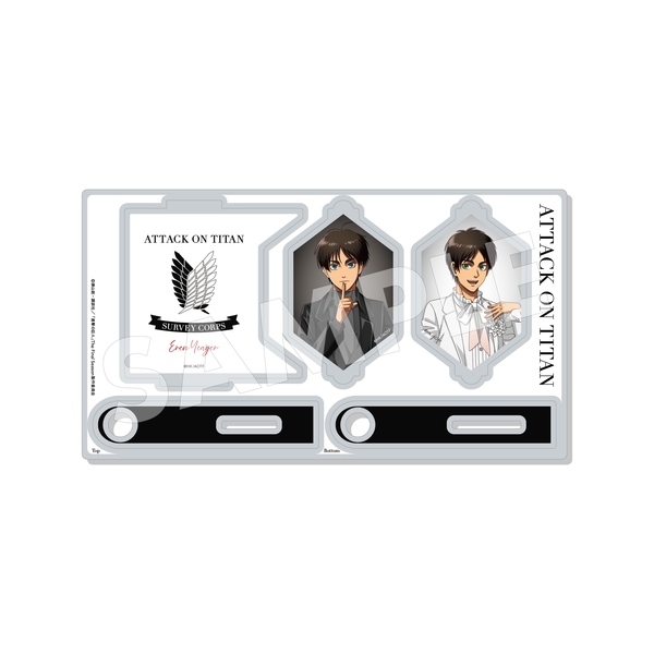 進撃の巨人 Black & White ver. くるっとアクリルスタンド /01 エレン (再販品)