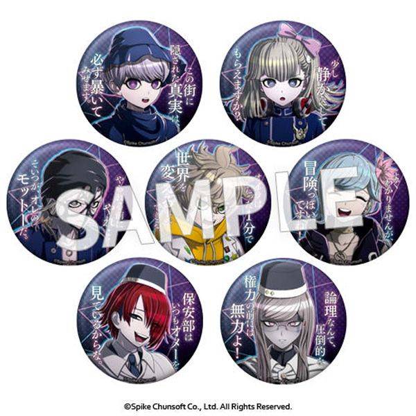 【7月予約】超探偵事件簿 レインコード セリフ缶バッジ vol.1 7個入BOX キャラグッズ 4582697486047