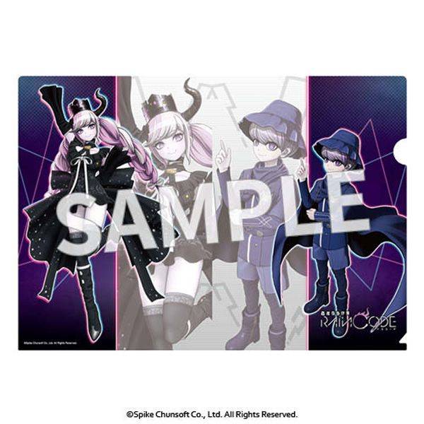 【7月予約】超探偵事件簿 レインコード クリアファイル ユーマ＆死に神ちゃん ver. キャラグッズ 4582697486474