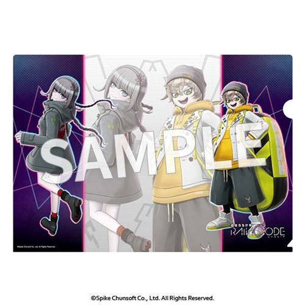 【7月予約】超探偵事件簿 レインコード クリアファイル デスヒコ＆クルミ ver. キャラグッズ 4582697486481