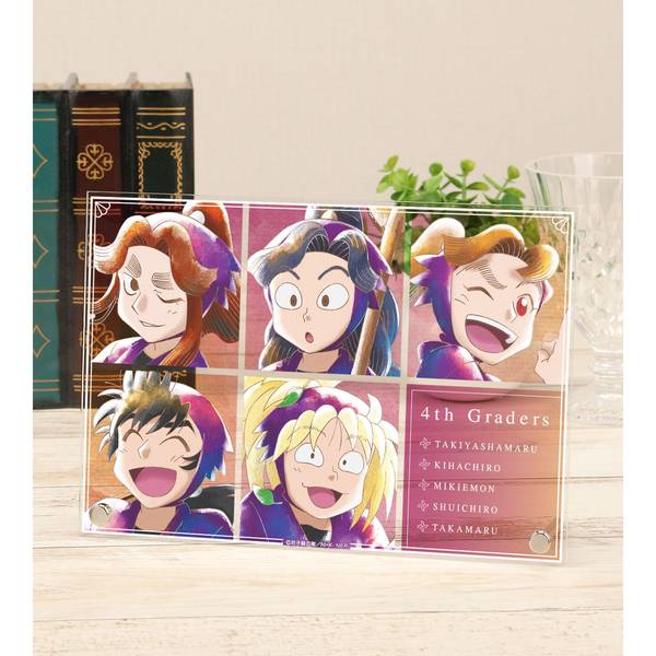 【6月予約】忍たま乱太郎 四年生 Ani-Art aqua label 第1弾 A5アクリルパネル キャラグッズ 4582711642381