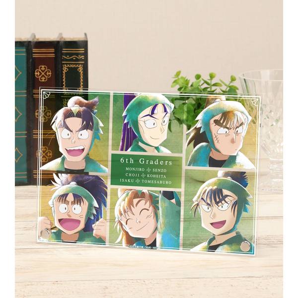 【6月予約】忍たま乱太郎 六年生 Ani-Art aqua label 第1弾 A5アクリルパネル キャラグッズ 4582711642404