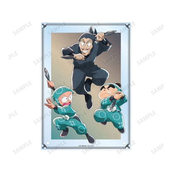 忍たま乱太郎 描き下ろしイラスト 集合A みんなで鍛練の段ver. A5