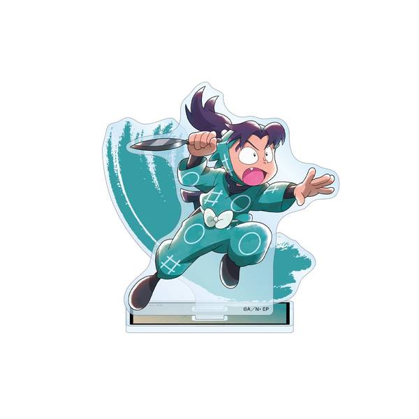 【6月予約】忍たま乱太郎 描き下ろしイラスト 摂津のきり丸 みんなで鍛練の段ver. BIGアクリルスタンド キャラグッズ 4582711669463