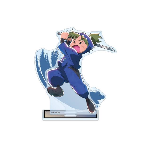【6月予約】忍たま乱太郎 描き下ろしイラスト 池田三郎次 みんなで鍛練の段ver. BIGアクリルスタンド キャラグッズ 4582711669494