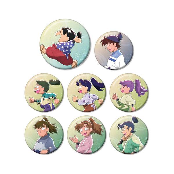 【6月予約】忍たま乱太郎 描き下ろし みんなで歩むの段ver. トレーディング缶バッジ ver.B 8個入BOX キャラグッズ 4582711744962