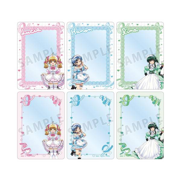 【10月予約】アニメ「ぴちぴちピッチ」描き下ろし メイドver. トレーディングB8硬質ケース 6個入BOX キャラグッズ 4582711877462