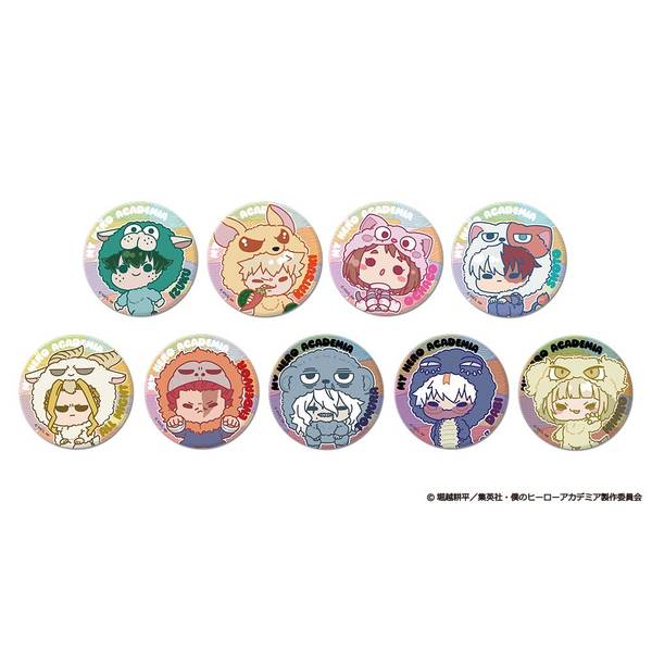 【10月予約】僕のヒーローアカデミア アニマルmochocho トレーディング缶バッジ[全9種] 9個入BOX キャラグッズ 4582721752285