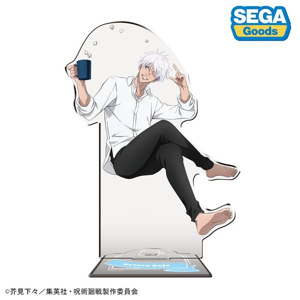 【8月予約】呪術廻戦 BIGアクリルスタンド“五条悟（MorningRoutine）” キャラグッズ 4582733445236