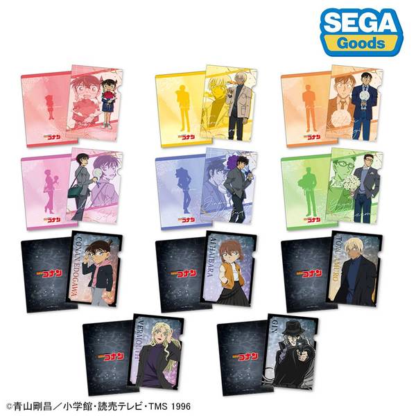 【8月予約】名探偵コナン ビジュアルアートクリアファイル Vol.3 @\500×11 単品JAN:4582733453989 キャラグッズ 4582733453996
