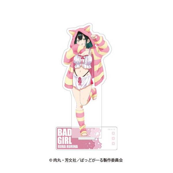 【1月予約】ばっどがーる アクリルスタンド 瑠璃葉るら キャラグッズ 4582736147618