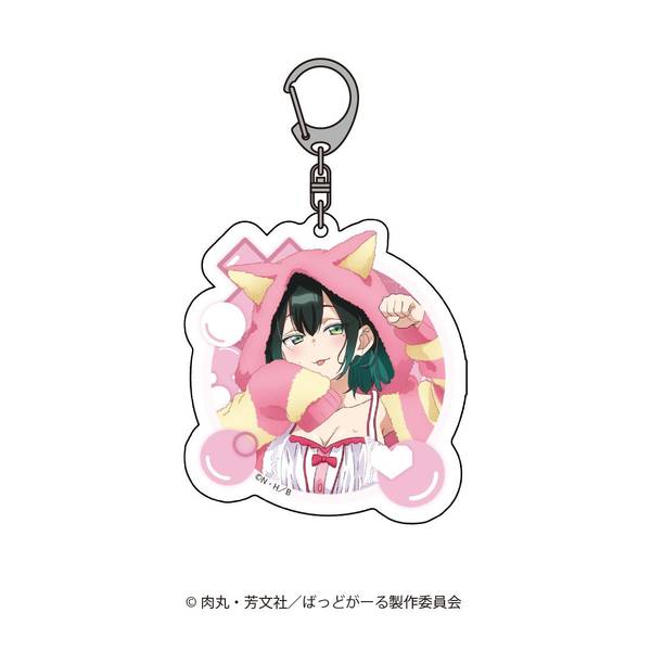 【1月予約】ばっどがーる アクリルキーホルダー 瑠璃葉るら キャラグッズ 4582736147656