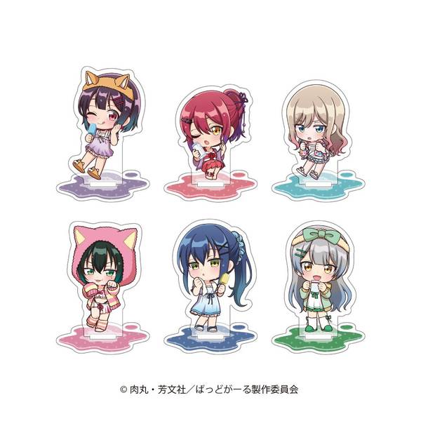 【1月予約】ばっどがーる ランダム ミニキャラアクリルスタンド 6個入BOX キャラグッズ 4582736147717