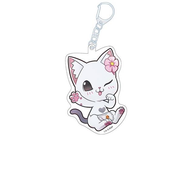 【8月予約】TVアニメ『ラーメン赤猫』 ぺたん娘アクリルキーホルダー ハナ キャラグッズ 4582739087164
