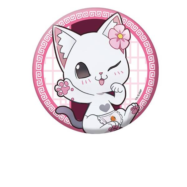【8月予約】TVアニメ『ラーメン赤猫』 ぺたん娘缶バッジ ハナ キャラグッズ 4582739087287