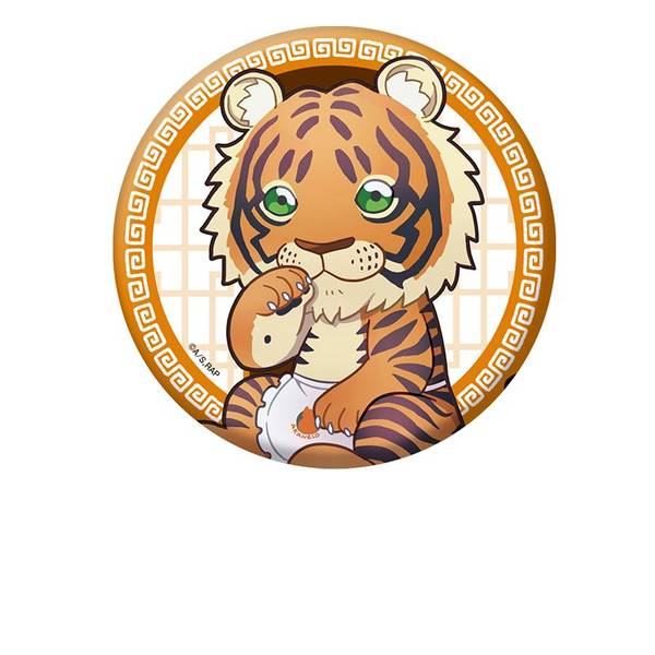 【8月予約】TVアニメ『ラーメン赤猫』 ぺたん娘缶バッジ クリシュナ キャラグッズ 4582739087294