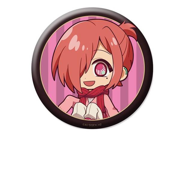【9月予約】ショートアニメ「放課後少年花子くん」 ぺたん娘缶バッジ ミツバ キャラグッズ 4582739095077