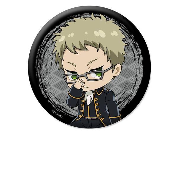 【4月予約】銀魂 ぺたん娘缶バッジ vol.2 伊東鴨太郎 キャラグッズ 4582739096845