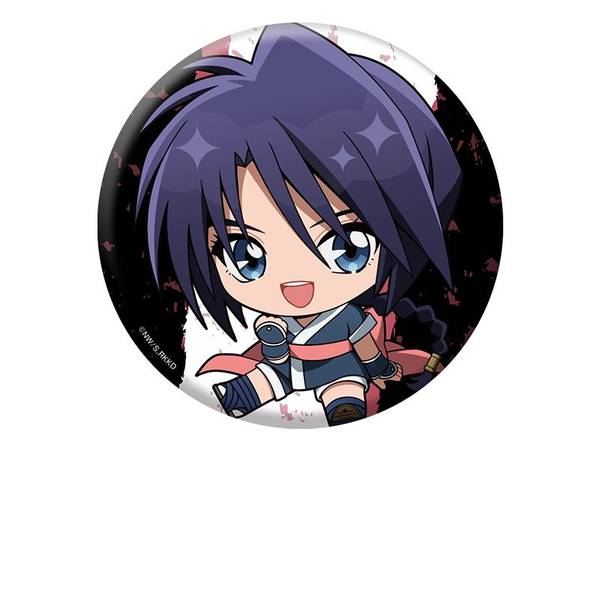 【8月予約】TVアニメ「るろうに剣心 －明治剣客浪漫譚－ 京都動乱」 ぺたん娘缶バッジ 巻町操 キャラグッズ 4582739099808