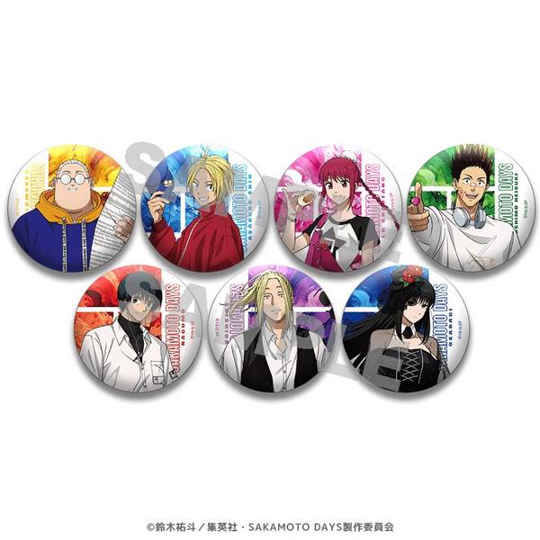 【6月予約】SAKAMOTO DAYS 缶バッジ（全7種＋各種シークレット） キャラグッズ 4582743899432