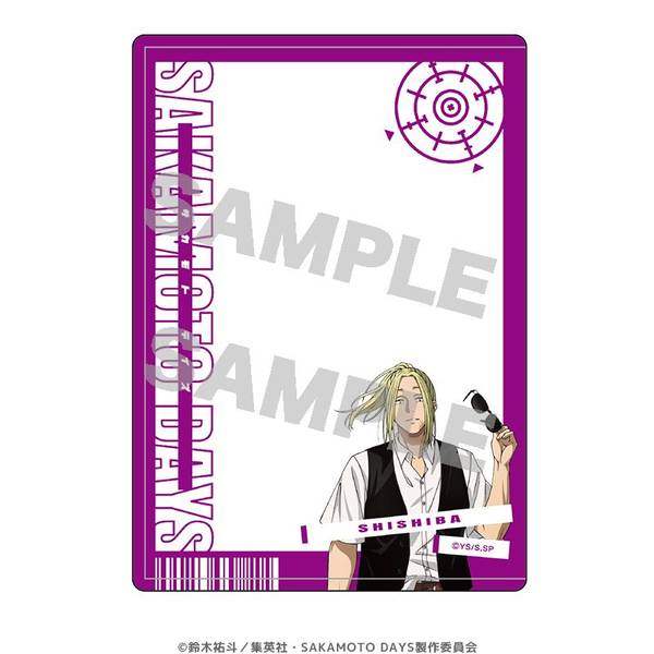 【6月予約】SAKAMOTO DAYS 硬質ブロマイドケース 神々廻 キャラグッズ 4582743899579