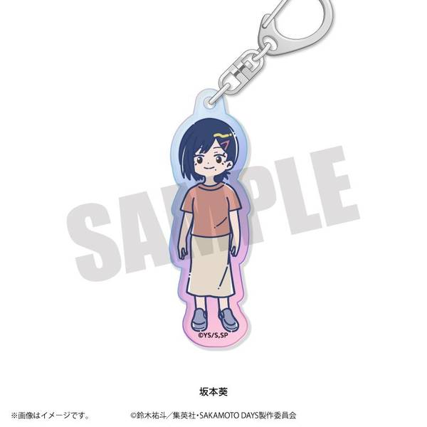 【2月予約】TVアニメ『SAKAMOTO DAYS』 れとぽぷ オーロラアクリルキーホルダー(全10種) 坂本葵 キャラグッズ 4582772643402