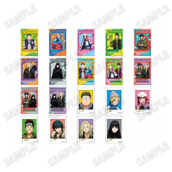 【5月予約】SAKAMOTO DAYS描き下ろしミニフォトカードコレクション【JF25】 19個入BOX キャラグッズ 4582777538611
