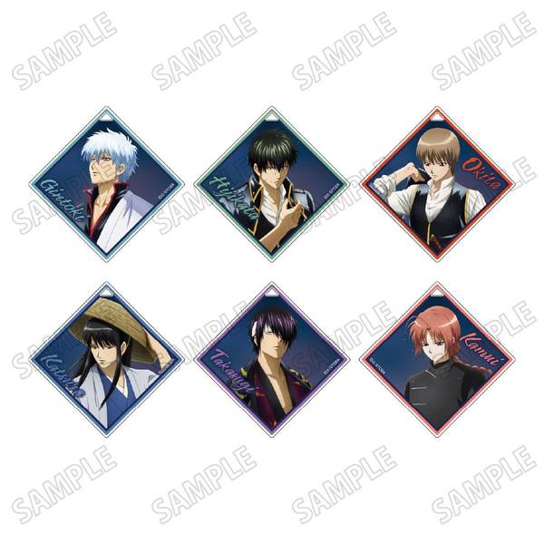 【5月予約】銀魂アクリルキーホルダーコレクション【雨の夜ver.】 6個入BOX キャラグッズ 4582777539786