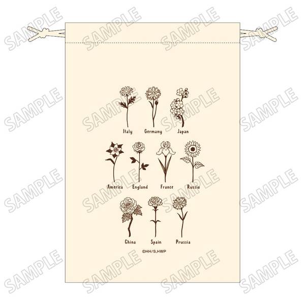 【4月予約】ヘタリア World★Stars巾着 キャラグッズ 4582777540096