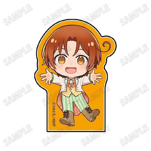 【4月予約】ヘタリア World★Starsミニキャラアクリルブロック【フラワーパレードver.】(1)イタリア キャラグッズ 4582777540140