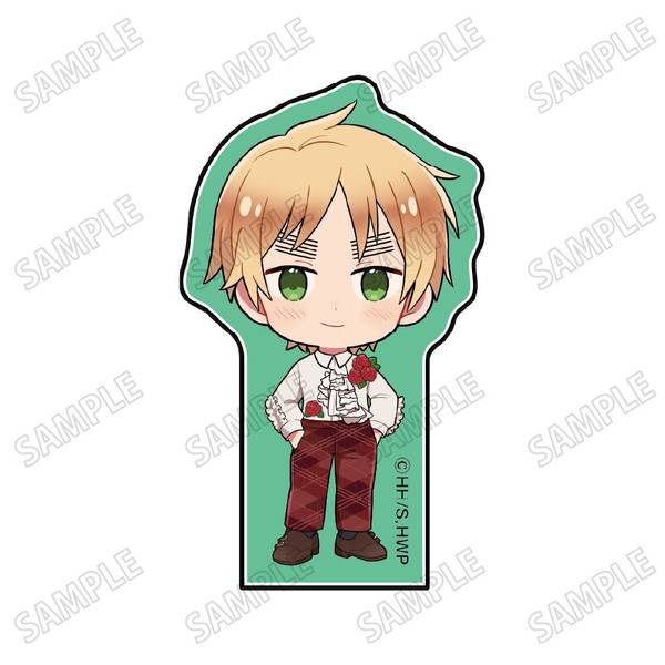 【4月予約】ヘタリア World★Starsミニキャラアクリルブロック【フラワーパレードver.】(5)イギリス キャラグッズ 4582777543790