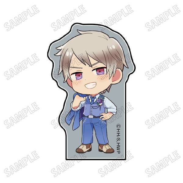 【4月予約】ヘタリア World★Starsミニキャラアクリルブロック【フラワーパレードver.】(10)プロイセン キャラグッズ 4582777543844