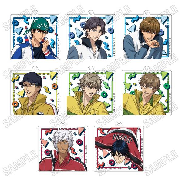 【5月予約】新テニスの王子様描き下ろしアクリルキーホルダーコレクション【冬のトレーニングver.】 8個入BOX キャラグッズ 4582777543974