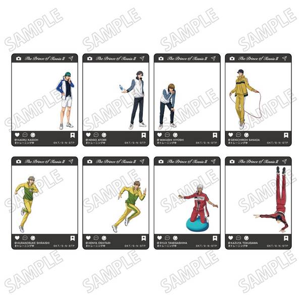 【5月予約】新テニスの王子様描き下ろしクリアカードコレクション【冬のトレーニングver.】 8個入BOX キャラグッズ 4582777544070